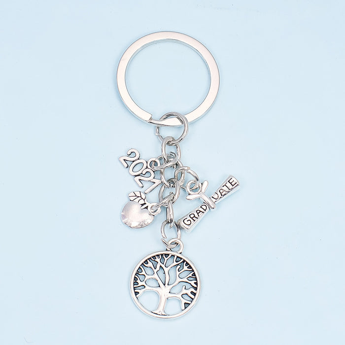 Wholesale Keychains Alloy Knowledge Pen Clock MOQ≥20 JDC-KC-Yongz008