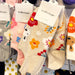 Jewelry WholesaleWholesale flower boat socks anti-shedding thin cotton socks MOQ≥2 JDC-SK-XiangY002 Sock 翔域 %variant_option1% %variant_option2% %variant_option3%  Factory Price JoyasDeChina Joyas De China