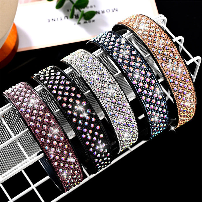 Jewelry WholesaleWholesale full drill rhinestone hair band JDC-HD-YingY001 Headband 迎源 %variant_option1% %variant_option2% %variant_option3%  Factory Price JoyasDeChina Joyas De China