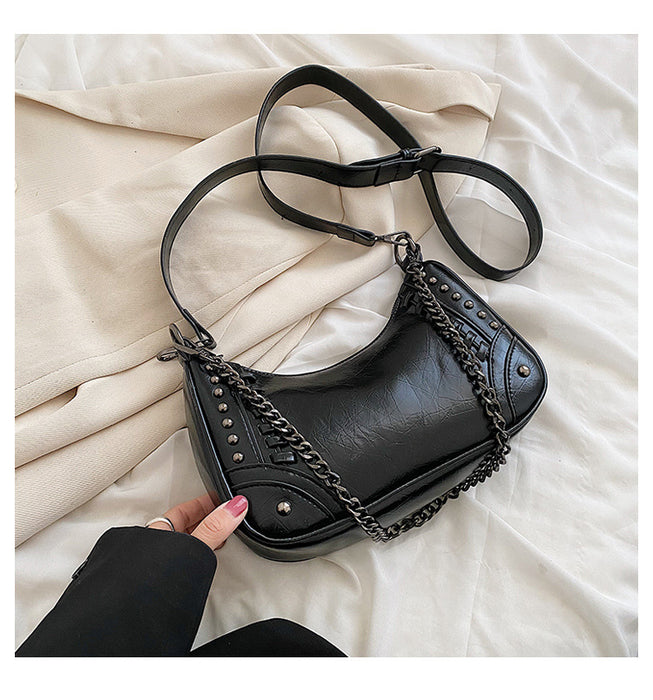 Wholesale Handbags PU Rock Style Chain Crossbody JDC-HB-XiangY001