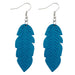 Jewelry WholesaleWholesale Leaf Color PU Leather Earrings MOQ≥2 JDC-ES-Chengy018 Earrings Chengy %variant_option1% %variant_option2% %variant_option3%  Factory Price JoyasDeChina Joyas De China
