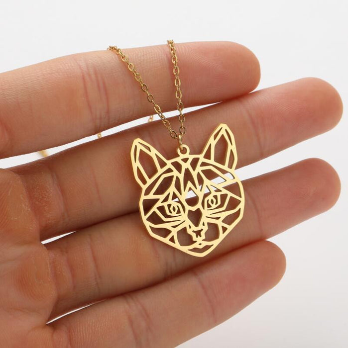 Wholesale necklace cute cartoon animal pendant necklace JDC-NE-S009