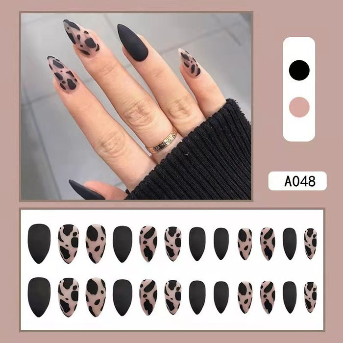 Wholesale Detachable Nail Stickers 24 Pieces/Box JDC-NS-HFan001