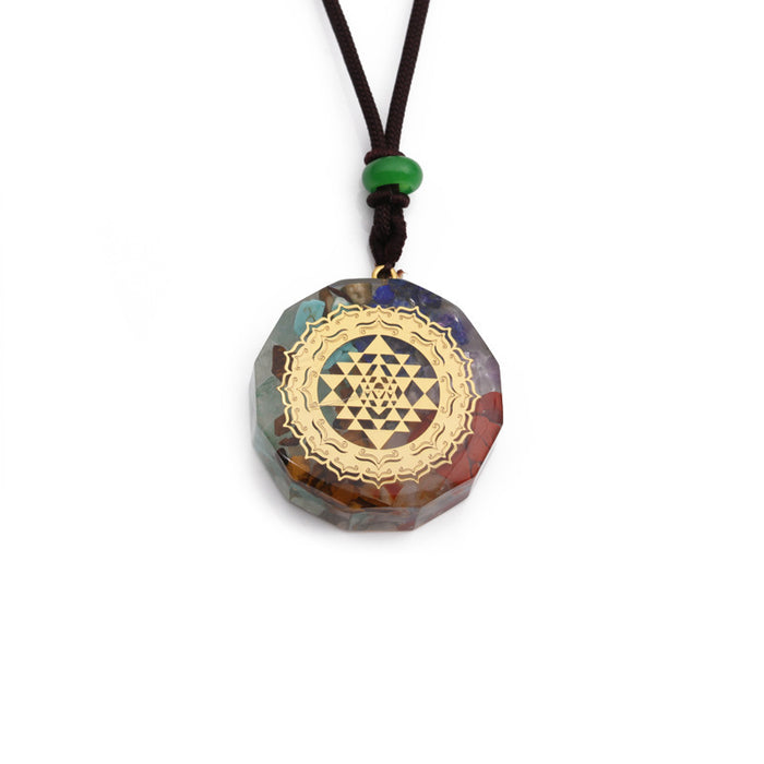 Wholesale Tree Of Life Adjustable Cotton String Necklace MOQ≥2 JDC-NE-ChanX006