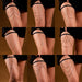 Jewelry WholesaleWholesale Beach Snake Alloy Multilayer Leg Chain MOQ≥3 JDC-AS-XiY002 Anklets 希影 %variant_option1% %variant_option2% %variant_option3%  Factory Price JoyasDeChina Joyas De China