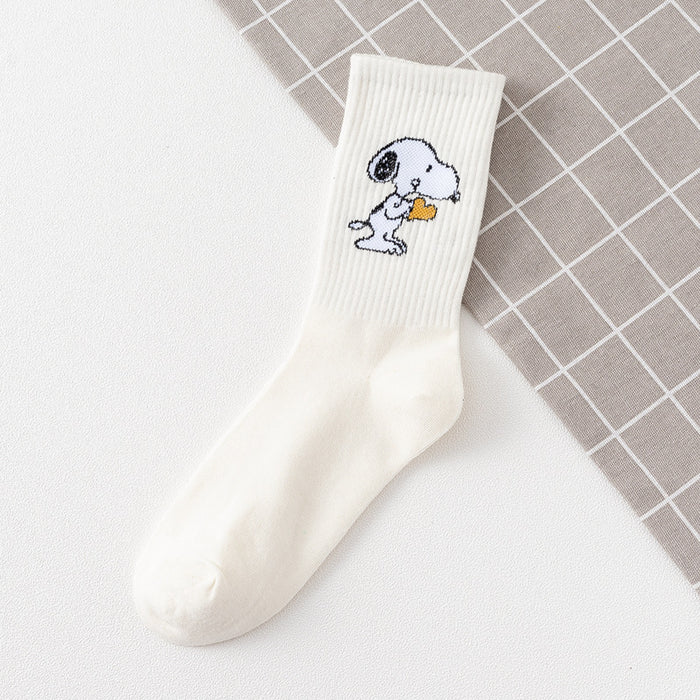 Jewelry WholesaleWholesale color cute cartoon candy color stockings high top JDC-SK-XiaoYi005 Sock 小蚁 %variant_option1% %variant_option2% %variant_option3%  Factory Price JoyasDeChina Joyas De China