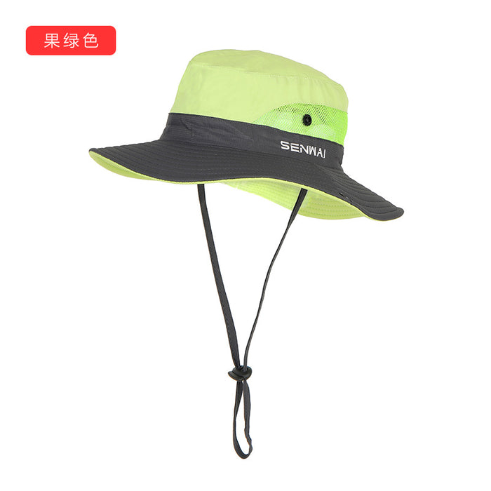 Wholesale fisherman hat spring and summer new wide brim sun hat JDC-FH-SenW003