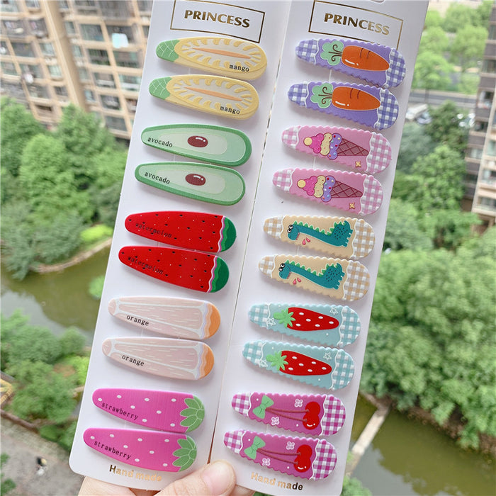 Wholesale Hair Clips Plastic Cute Kids BB Clips MOQ≥2 JDC-HC-CLie002