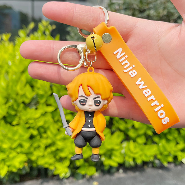 Wholesale Cute Cartoon Silicone Keychain (M) JDC-KC-XiangYi009