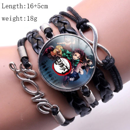 Wholesale Cool Handmade Leather Braided Bracelets MOQ≥2 (M) JDC-BT-YanY001