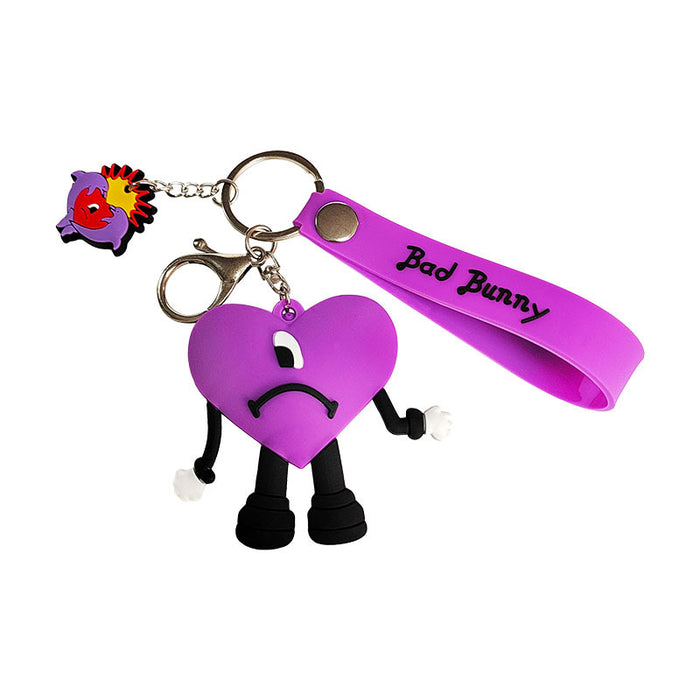 Wholesale Keychains PVC Hardware Love Cute Cartoon (M) MOQ≥5 JDC-KC-MaiQii001