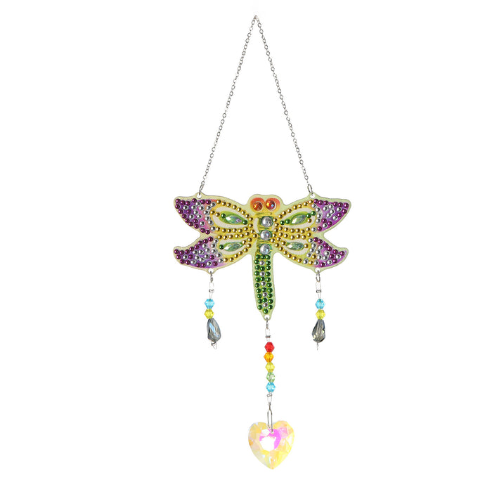 Jewelry WholesaleWholesale Acrylic Drill Butterfly Tree of Life Window Hanging MOQ≥2 JDC-DC-DLa003 Dreamcatcher 哆啦 %variant_option1% %variant_option2% %variant_option3%  Factory Price JoyasDeChina Joyas De China