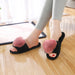 Jewelry WholesaleWholesale plush slippers women cross style plush slippers JDC-SD-ZDJ001 Sandal ZDJ %variant_option1% %variant_option2% %variant_option3%  Factory Price JoyasDeChina Joyas De China