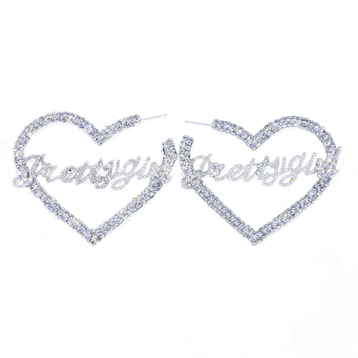 Jewelry WholesaleWholesale letter cutout full diamond heart earrings JDC-ES-XinS005 Earrings 心饰 %variant_option1% %variant_option2% %variant_option3%  Factory Price JoyasDeChina Joyas De China