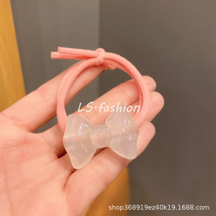 Jewelry WholesaleWholesale Acrylic Bow Hair Scrunchies JDC-HS-LiS002 Hair Scrunchies 栎尚 %variant_option1% %variant_option2% %variant_option3%  Factory Price JoyasDeChina Joyas De China