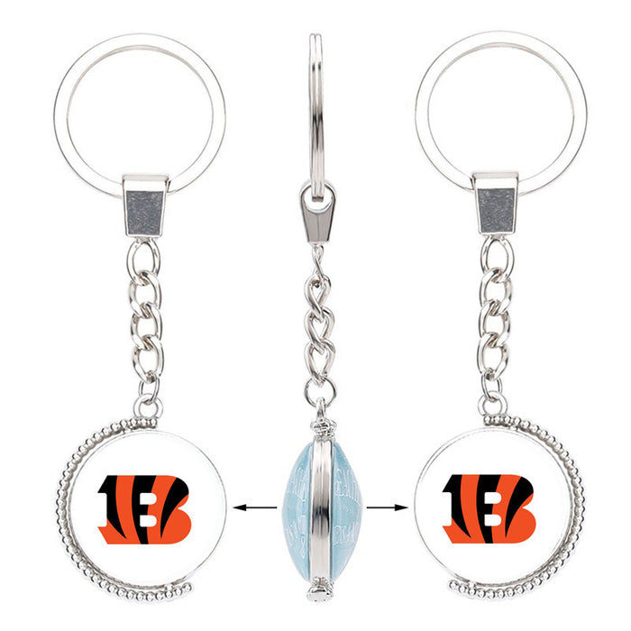 Wholesale NFL Team Football Alloy Keychain MOQ≥5 JDC-KC-MiaoY010