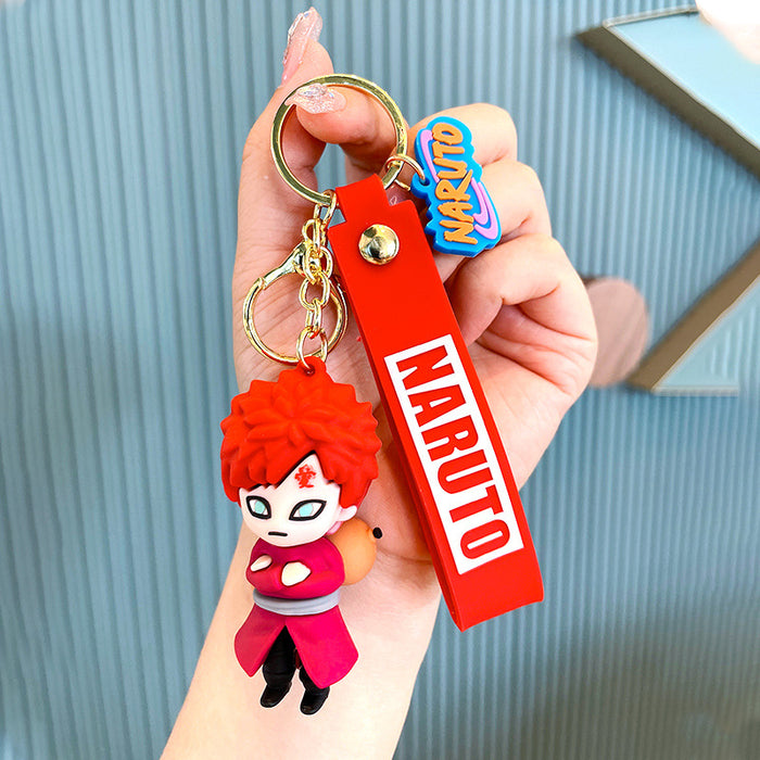 Wholesale Keychains PVC Metal Naruto MOQ≥2 JDC-KC-LeZ023