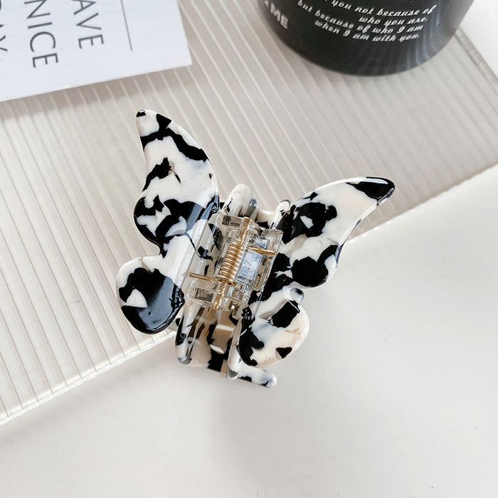 Jewelry WholesaleWholesale cow color series black and white medium hollow hairpin JDC-HC-Dduow104 Hair Clips 朵薇 %variant_option1% %variant_option2% %variant_option3%  Factory Price JoyasDeChina Joyas De China