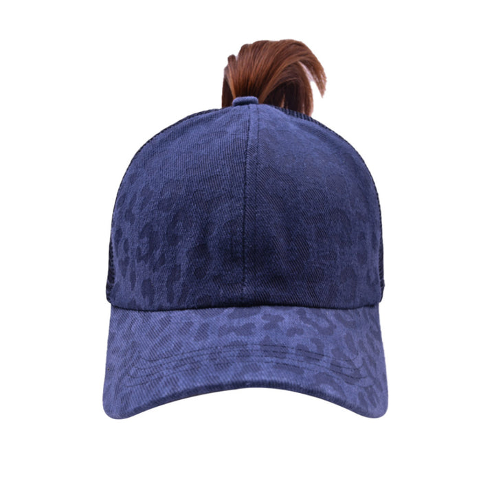 Jewelry WholesaleWholesale Leopard Print Baseball Hat Cotton Sports Mesh Cap MOQ≥2 JDC-FH-WenR001 Fashionhat 温然 %variant_option1% %variant_option2% %variant_option3%  Factory Price JoyasDeChina Joyas De China