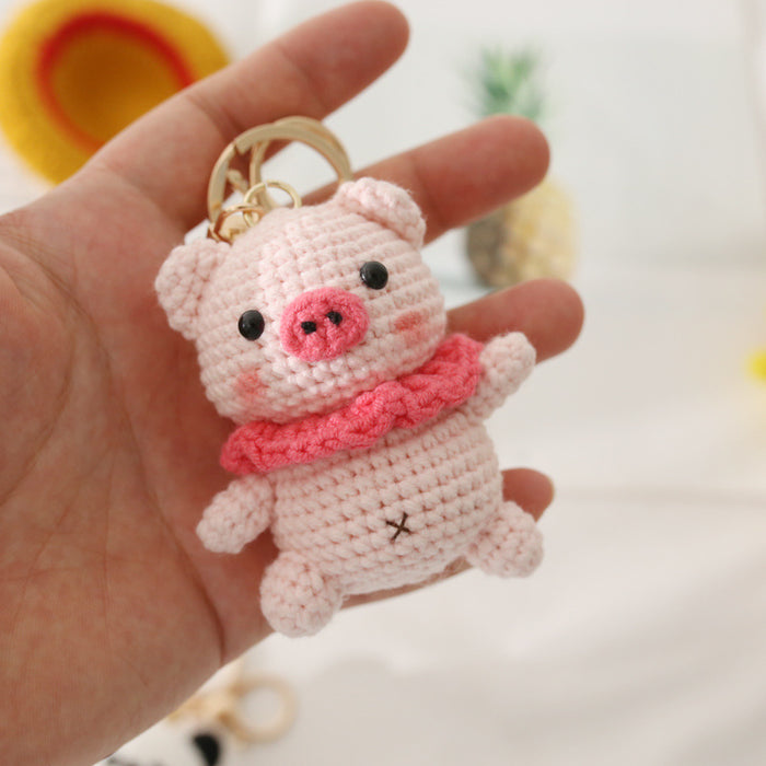 Wholesale release bag fragrant language high-quality hand-woven doll pendant MOQ≥3 JDC-KC-BDXY001