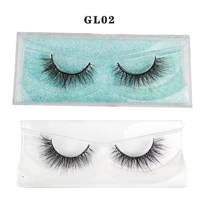 Wholesale false eyelashes 1 pair natural fresh three-dimensional multi-layer MOQ≥5 JDC-EY-XLin003