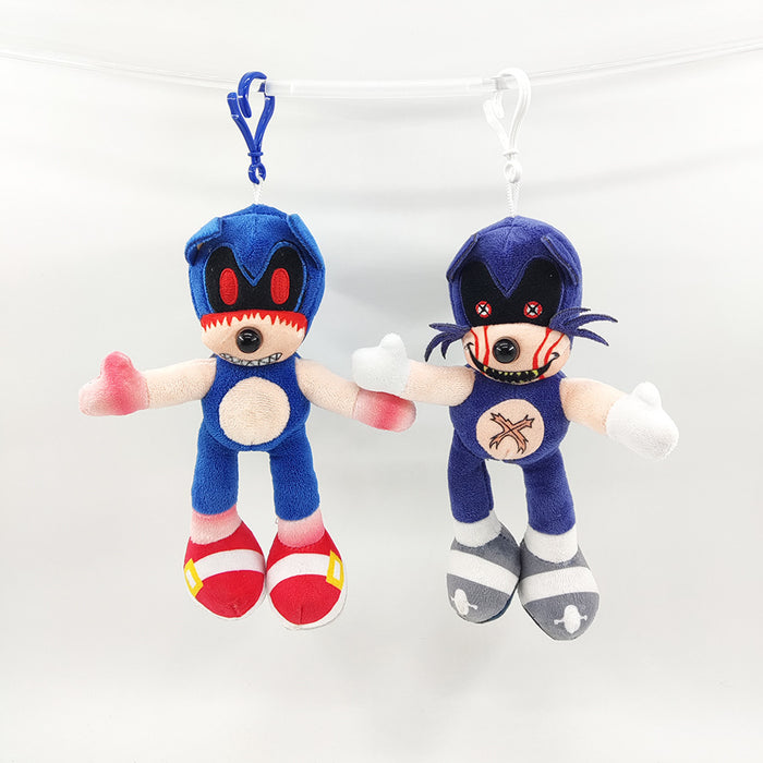 Wholesale plush toys six small pendants cartoon plush doll keychain MOQ≥3 (M) JDC-KC-JLian001