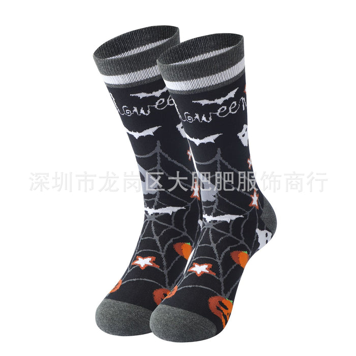 Wholesale Socks Halloween Cotton Pumpkin JDC-SK-DFF005