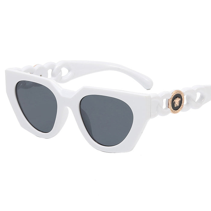 Wholesale AC Lens Cat Eye Ladies Sunglasses (F) JDC-SG-YuH005