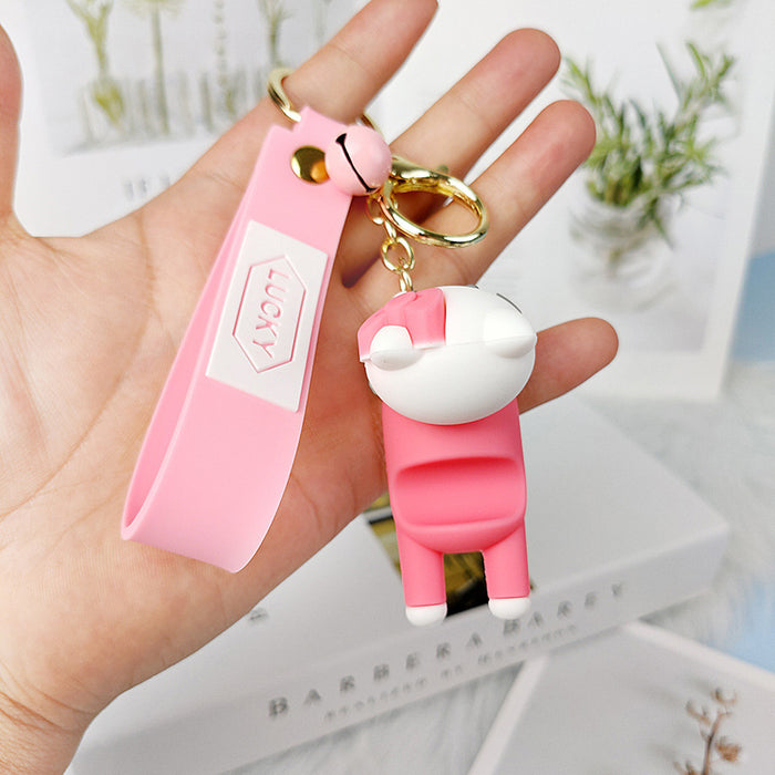 Wholesale Multifunctional Mobile Phone Holder Keychain Pendant Car Ornament JDC-KC-JianH003