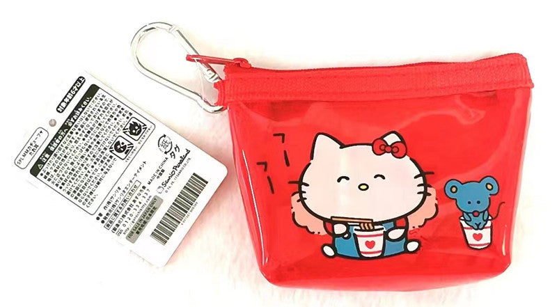 Wholesale cute cartoon PVC waterproof coin purse bag small pendant MOQ≥3 JDC-KC-ONG002