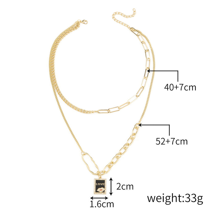 Jewelry WholesaleWholesale sweater chain metal wind sweater necklace JDC-NE-GSJY011 Necklaces 嘉溢 %variant_option1% %variant_option2% %variant_option3%  Factory Price JoyasDeChina Joyas De China