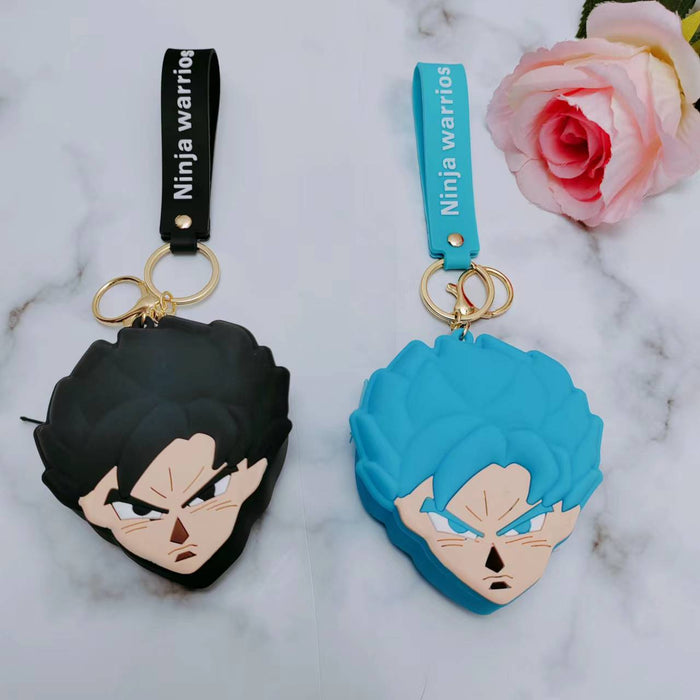 Wholesale keychain pvc cartoon cute bag accessories MOQ≥2 JDC-KC-HuaQ005