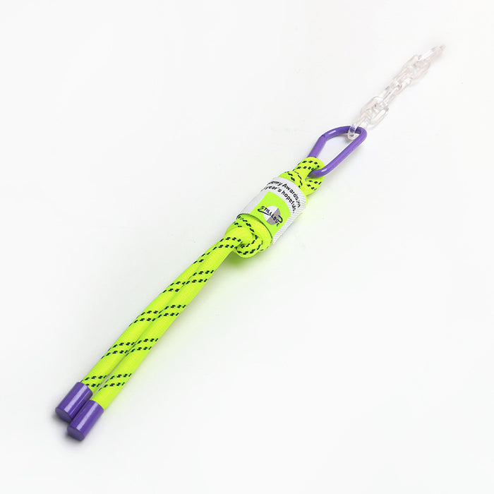 Jewelry WholesaleWholesale Fluorescent Color Hand Braided Metal Buckle Lanyard Keychain JDC-KC-RYKT001 Keychains 瑞洋凯泰 %variant_option1% %variant_option2% %variant_option3%  Factory Price JoyasDeChina Joyas De China