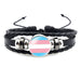 Jewelry WholesaleWholesale LGBT Gay Pride theme gem bracelet handmade beads JDC-BT-HanM002 Bracelet 瀚铭 %variant_option1% %variant_option2% %variant_option3%  Factory Price JoyasDeChina Joyas De China