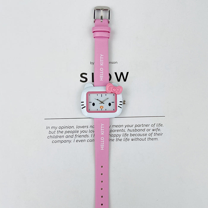 Jewelry WholesaleWholesale Kids Leather Electronic Quartz Watch JDC-WH-Qiqi003 Watch 琪琪 %variant_option1% %variant_option2% %variant_option3%  Factory Price JoyasDeChina Joyas De China