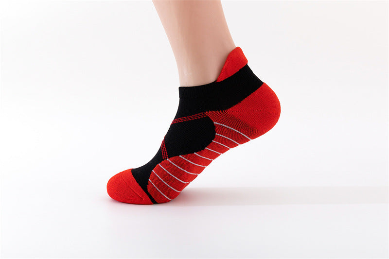 Wholesale outdoor quick dry basketball socks for men and women JDC-SK-HuaL001