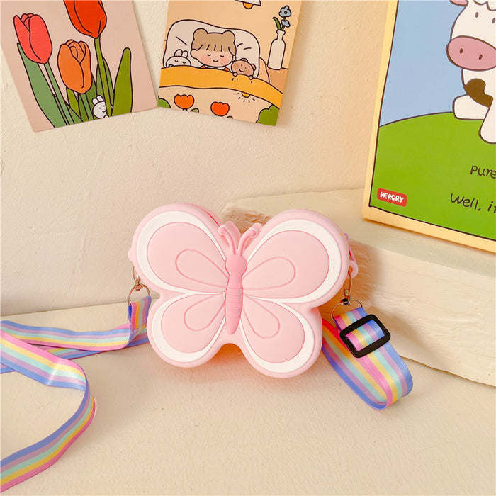 Wholesale Silicone Kids Butterfly Bag JDC-SD-WuWu003