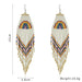 Jewelry WholesaleWholesale Ethnic Style Braided Rice Beads Tassel Earrings JDC-ES-YuanQ002 Earrings 圆沁 %variant_option1% %variant_option2% %variant_option3%  Factory Price JoyasDeChina Joyas De China