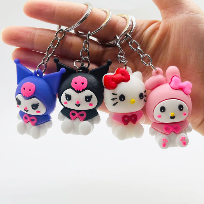 Wholesale Keychains PVC Cartoon Cute (M) JDC-KC-XiangY038