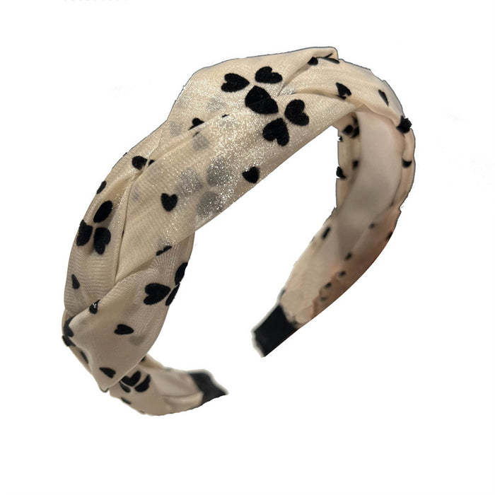 Wholesale cloth polka dot headband MOQ≥2 JDC-HD-RuiChong001