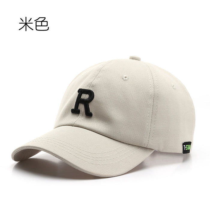 Wholesale hat simple letter embroidery curved brim cotton cap JDC-FH-TLa002