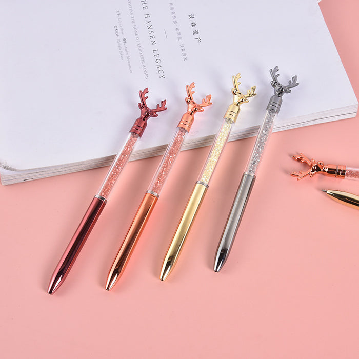 Wholesale Crystal Diamond Plastic Ballpoint Pen MOQ≥2 JDC-BP-ShengP001