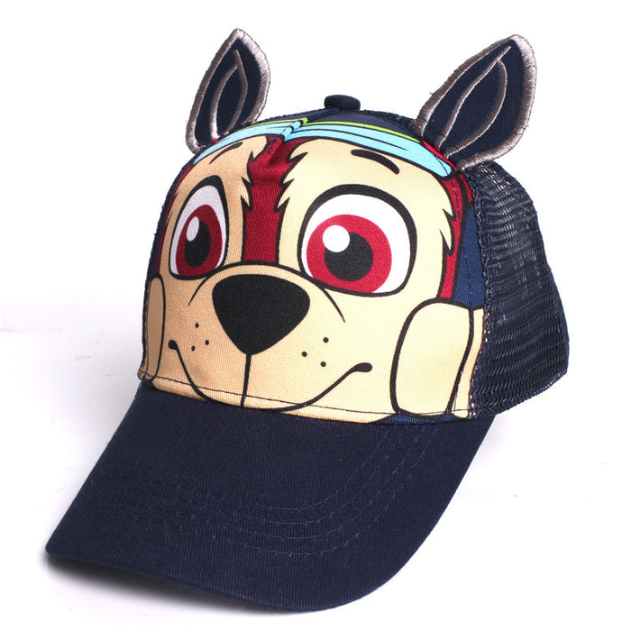 Wholesale kids baseball cap cartoon puppy hip hop cap JDC-FH-WuF004