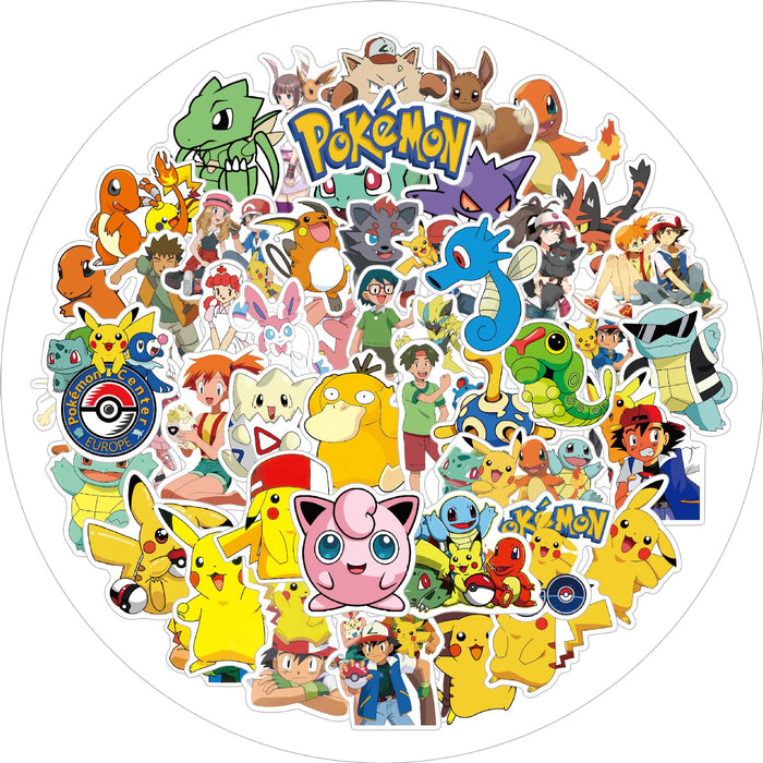 Wholesale Stickers PVC Waterproof Cute Cartoon Graffiti 50 Pieces (M) JDC-ST-XinP006