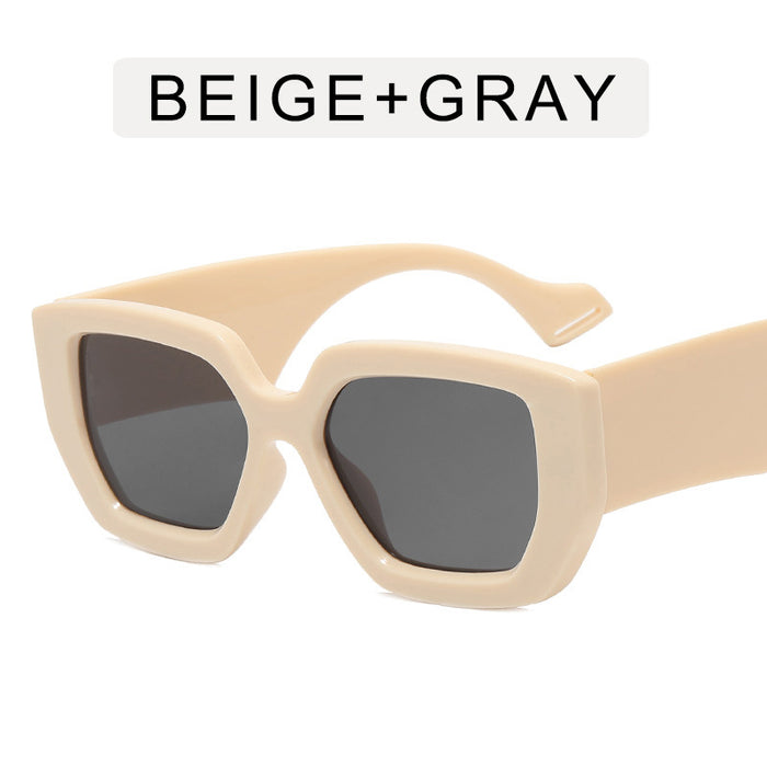 Wholesale Contrast Sunglasses Personality Polygon Modern MOQ≥2 JDC-SG-BoH002