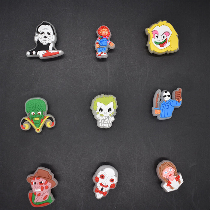 Wholesale Random 100pcs Cartoon Cute PVC DIY Accessories Croc Charms (M) JDC-CCS-XinQ004