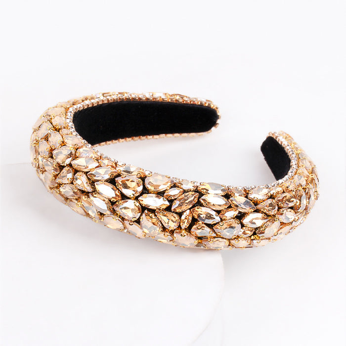 Wholesale Rhinestone Headband Hair Accessories Headgear JDC-HD-ZXI005