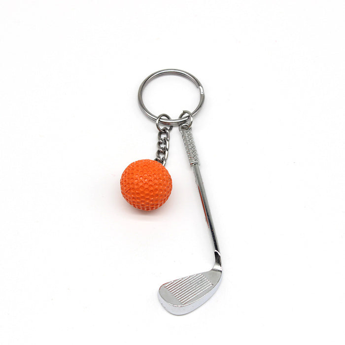 Jewelry WholesaleWholesale golf creative Golf keychain MOQ≥2 JDC-KC-XXing002 Keychains 熙兴 %variant_option1% %variant_option2% %variant_option3%  Factory Price JoyasDeChina Joyas De China