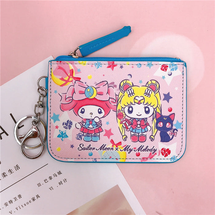 Jewelry WholesaleWholesale Cartoon Rabbit Badge Set with Key Ring Coin Card Holder JDC-WT-YaLL003 Wallet 娅蕾拉 %variant_option1% %variant_option2% %variant_option3%  Factory Price JoyasDeChina Joyas De China