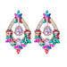 Jewelry WholesaleWholesale Color Rhinestone Alloy Earrings JDC-ES-JL937 Earrings 氿乐 %variant_option1% %variant_option2% %variant_option3%  Factory Price JoyasDeChina Joyas De China